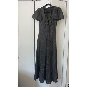 Vintage 80s Glitter Gown